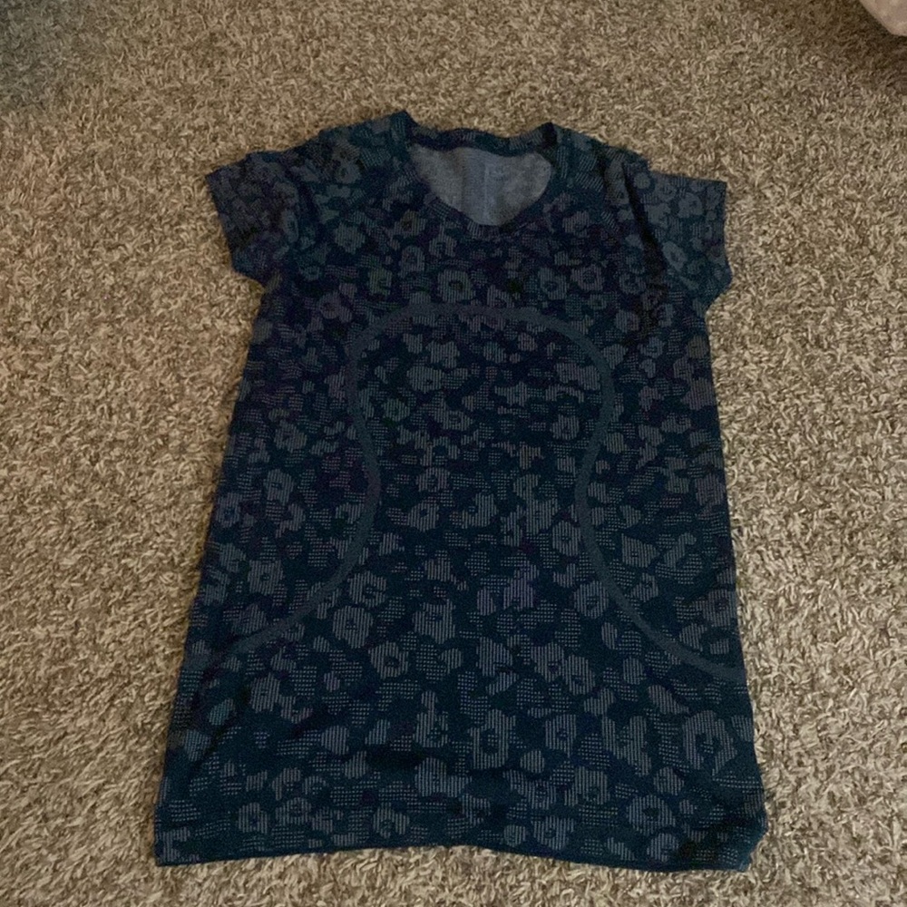 Lululemon Navy Patterned Swifty Tech - image 2